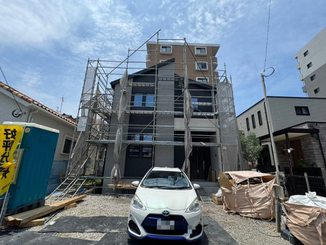 ーAdobeーアドブルー小倉北区木町2丁目3期　【小倉北区　新築戸建て】の外観|現地撮影　2026,6,11　ーAdobeーアドブルー小倉北区木町2丁目3期　【小倉北区　新築戸建て】