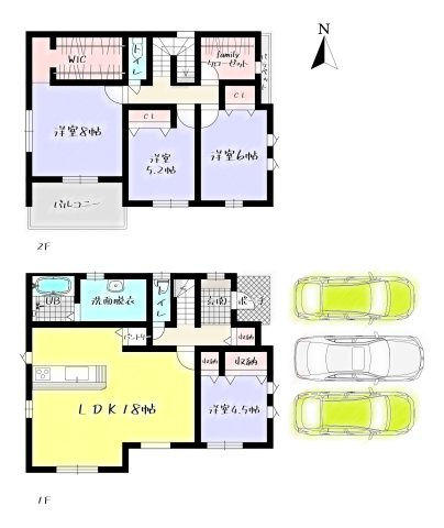 【間取り】の画像