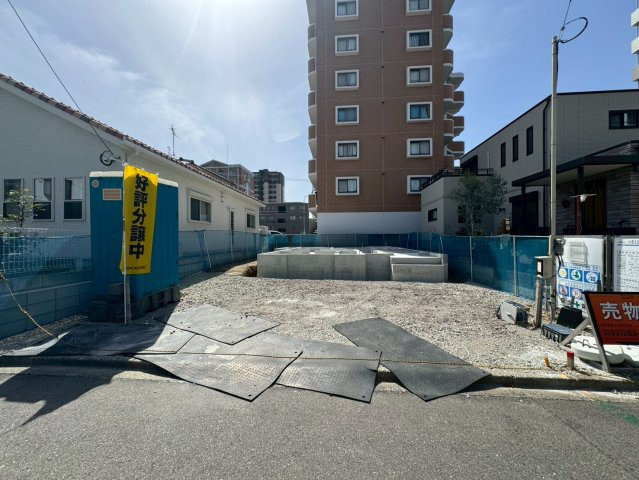 ーAdobeーアドブルー小倉北区木町2丁目3期　【小倉北区　新築戸建て】の外観|現地撮影　2026,4,21　ーAdobeーアドブルー小倉北区木町2丁目3期　【小倉北区　新築戸建て】