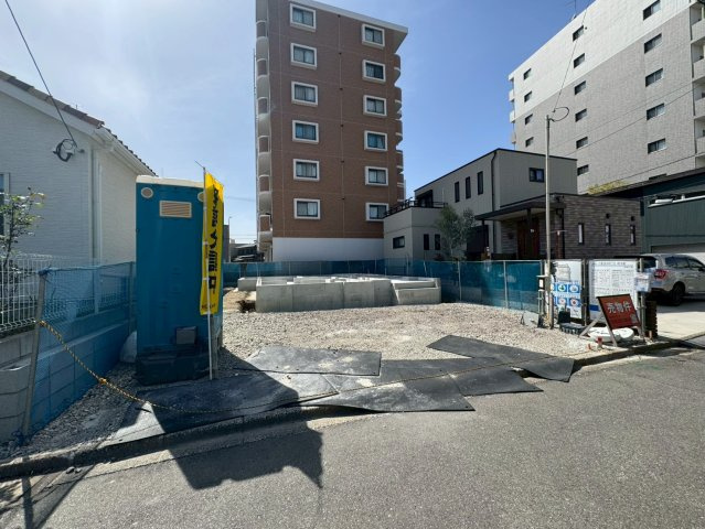 ーAdobeーアドブルー小倉北区木町2丁目3期　【小倉北区　新築戸建て】の外観|現地撮影　2026,4,21　ーAdobeーアドブルー小倉北区木町2丁目3期　【小倉北区　新築戸建て】