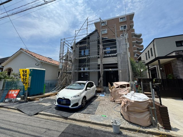 ーAdobeーアドブルー小倉北区木町2丁目3期　【小倉北区　新築戸建て】の外観|現地撮影　2026,6,11　ーAdobeーアドブルー小倉北区木町2丁目3期　【小倉北区　新築戸建て】