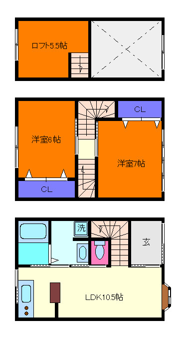日暮通1丁目貸家