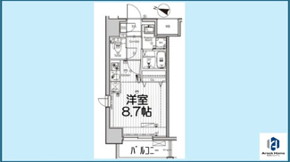 【間取り】 | プログレッソ八田