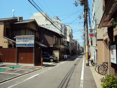 インペリアル御池の周辺|前面道路