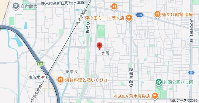 セントラーザの地図