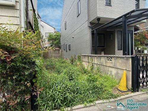 等持院西町 土地の外観