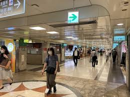 栄森の地下街　北一番街の周辺