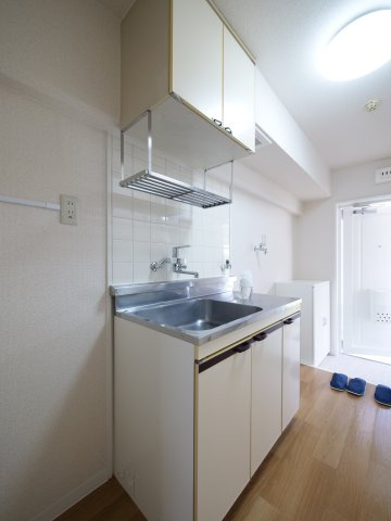 竹田レジデンスAのキッチン|※写真は別の部屋のものです。