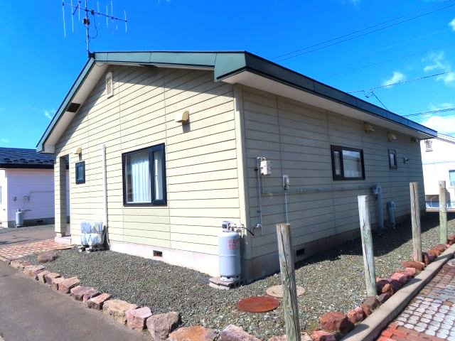 北見市川東２１番地１９　平屋建中古売家の外観|南東側外観です。