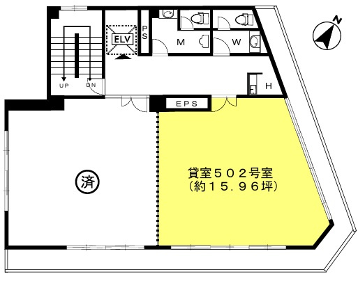 喜助内神田３丁目ビルの間取り
