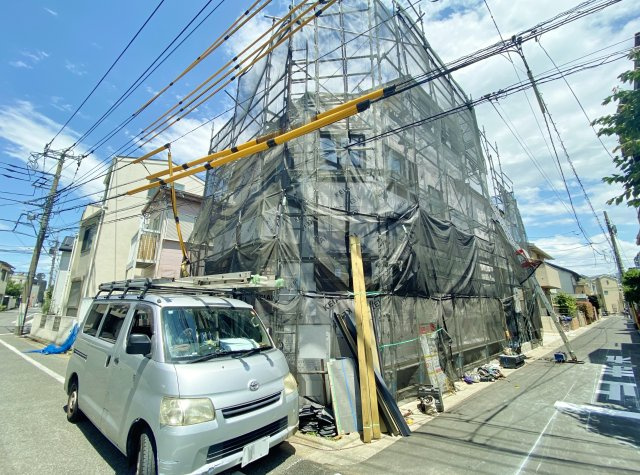 練馬区平和台2丁目 限定1棟の外観|【南西角地♪　建物面積117.60㎡　2階建　ゆったり4LDK邸宅】
LDKは21.2帖のプレミアムな大空間！！
人気のルーフバルコニー付戸建が誕生いたします