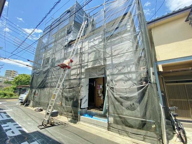練馬区平和台2丁目 限定1棟の外観|【スタイリッシュな外観×高機能な仕様設備】
省エネ住宅「BELS」　あったら嬉しい仕様設備が標準装備
間もなく建築が始まります♪♪