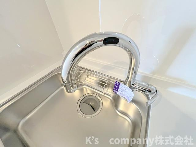茅ヶ崎市中海岸2丁目　マンション茅ヶ崎のキッチン|耐久性に優れたステンレス素材のシンク◇