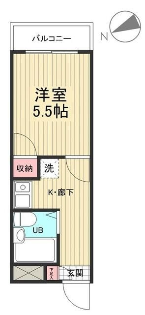 フレールの間取り