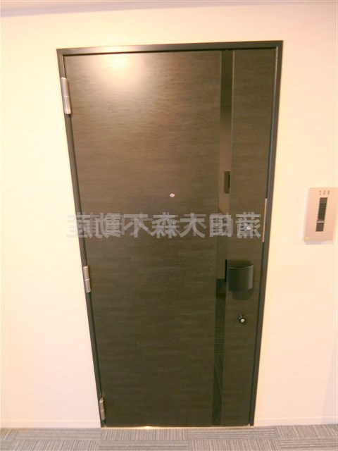 アジールコート蒲田の玄関