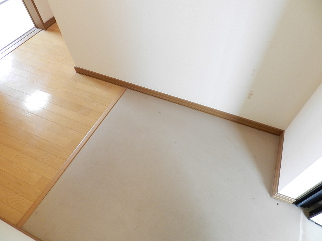 コーポはまなすの玄関