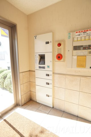 熊本市中央区上通町の賃貸マンションのエントランス