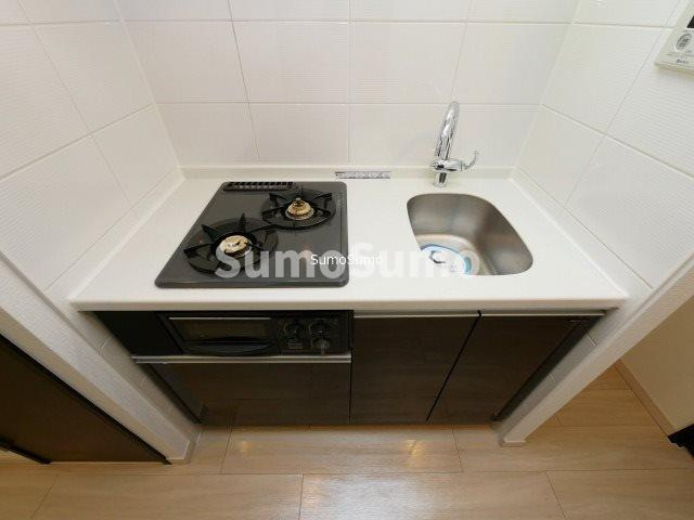 カスタリア堺筋本町のキッチン|きれいなキッチンです