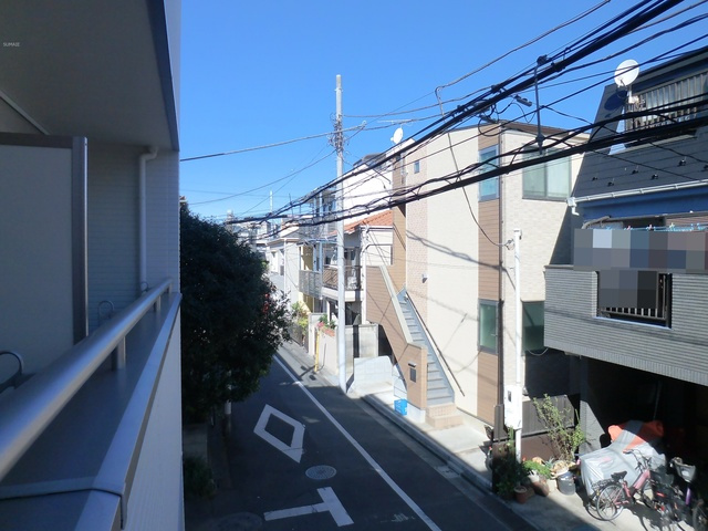 オークコートの展望|バルコニーからの景色。