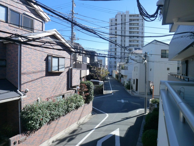オークコートの展望|バルコニーからの景色。