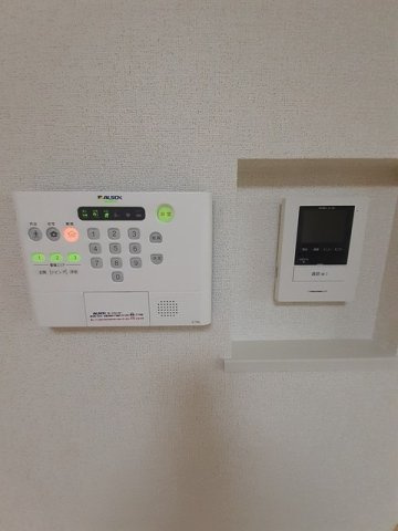 ソレイユ　上里のセキュリティ