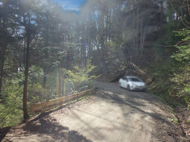 せせらぎの森③の前面道路含む現地写真