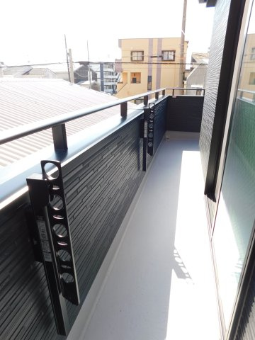 名古屋市港区小碓２丁目の新築一戸建のバルコニー|◇バルコニー◇　　南面で陽当り良好なワイドバルコニー♪
