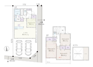 【間取り】 | 東久留米市南沢4丁目　中古戸建 | 東久留米市南沢4丁目　中古戸建