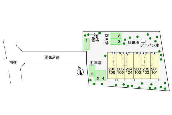 【区画図】 | フレンドリーＣ