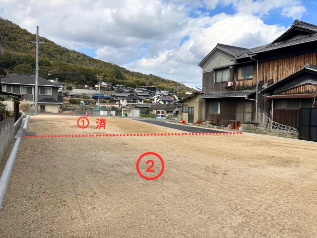 倉敷市菰地　1区画の外観