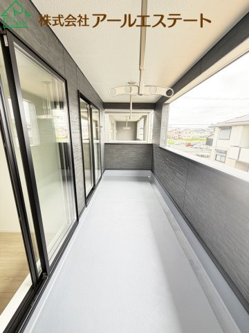 加古川市加古川町友沢 第8　　　新築戸建のバルコニー