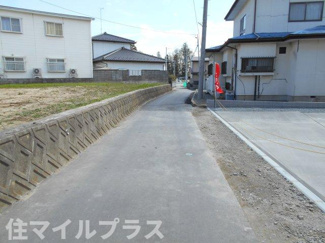 【前面道路含む現地写真】 | 郡山市富久山町八山田新築一戸建て2棟 | 前面道路含む現地写真です