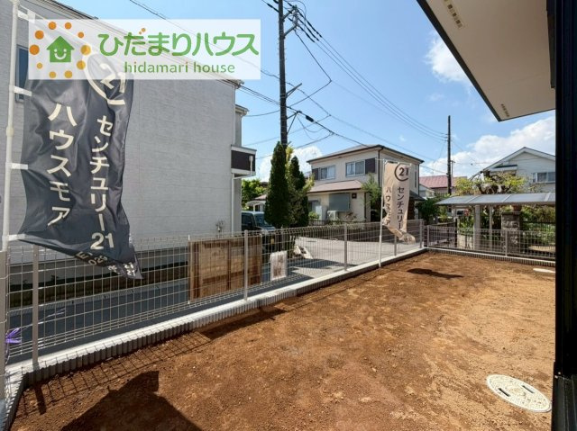 【庭】 | 取手市野々井01期　新築戸建 | お庭付物件になります！お庭遊びや、プールなどお子様も大喜び(^^)