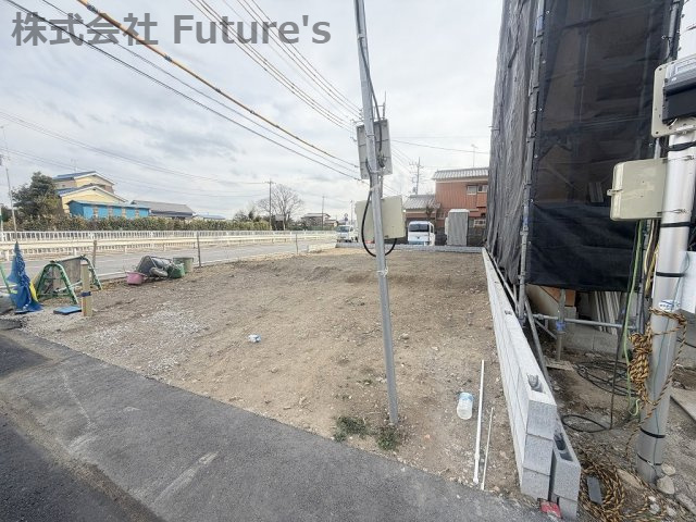 三郷市幸房　新築戸建　全1棟の外観|現地の写真になります。