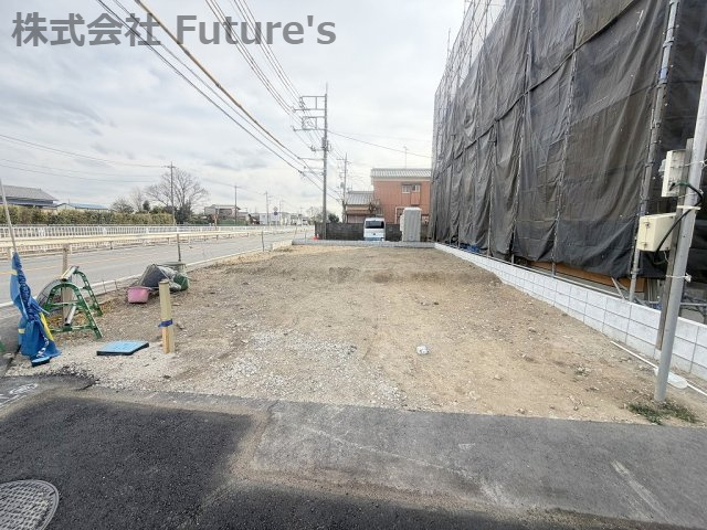 三郷市幸房　新築戸建　全1棟の外観|現地の写真になります。