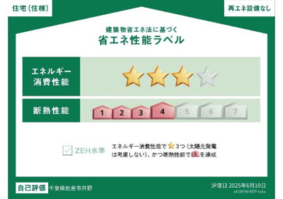 【外観】 | パークエステートⅠ | 省エネ性能ラベル