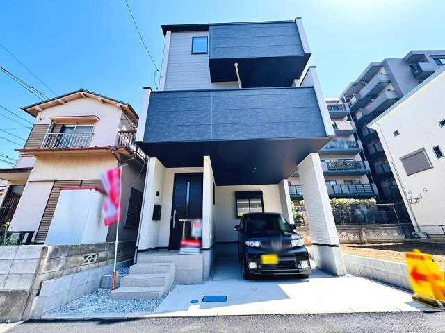 【外観】 | 和光市新倉2丁目　新築一戸建住宅　全1棟　（成増店） | 完成済みにつき即入居可能