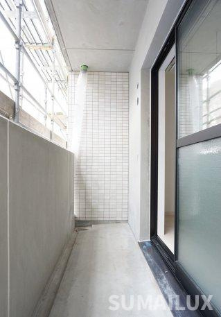 熊本市西区島崎５丁目の賃貸マンションのバルコニー