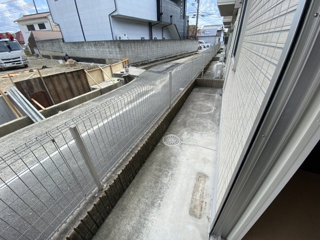 セジュール小川のバルコニー