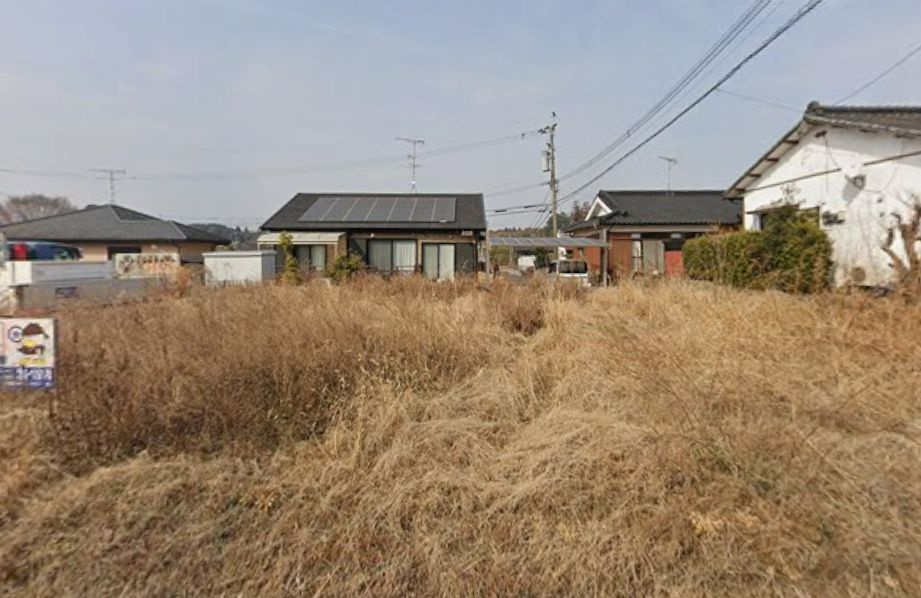 都城市上水流町の売地の外観