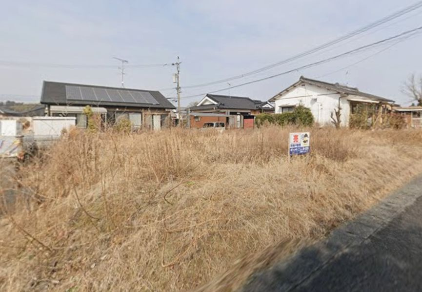 都城市上水流町の売地の外観