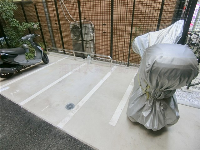 アークマーク大森町アジールコートのその他共用部分|バイク置き場　空き状況等詳細はお問合せ下さい。