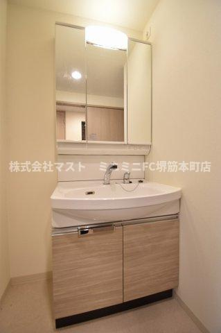 プレサンス北浜レガーロの洗面所