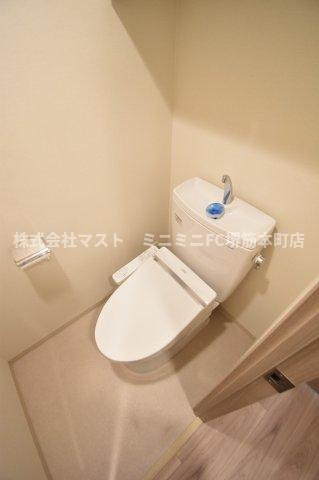 プレサンス北浜レガーロのトイレ