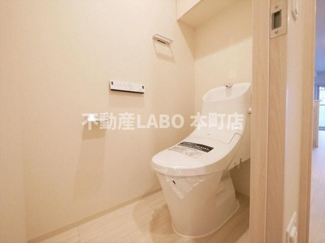 OPUS RESIDENCE SHINSAIBASHI SOUTHのトイレ