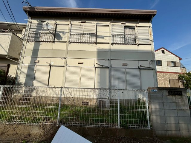千葉県我孫子一棟アパートの外観