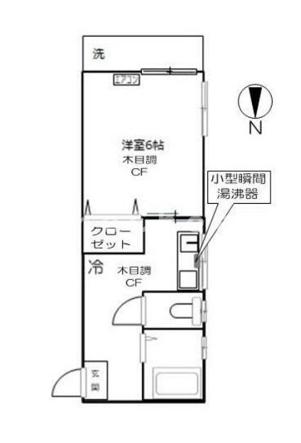 ニュー小林セブンハイツの間取り
