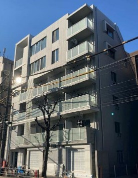【外観】 | ＺＯＯＭ中野West | 鉄筋コンクリート造のがっちりとした建物。