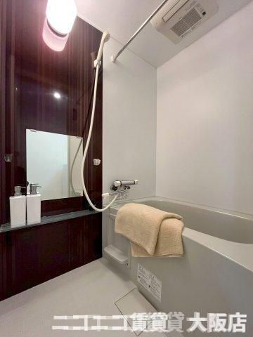 ハーモニーテラス東野中井ノ上町の浴室|CG画像です。家具家電付きではありません