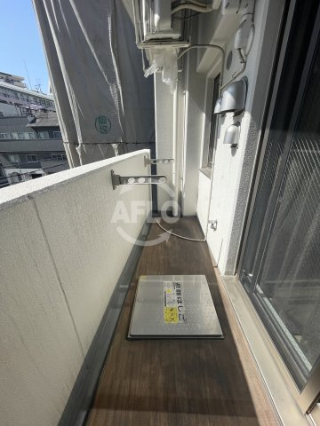 ラシュレエグゼ阿波座のバルコニー|ラシュレエグゼ阿波座　バルコニー